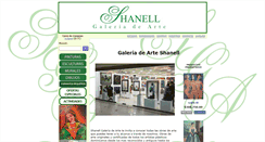 Desktop Screenshot of galeriadearteshanell.com